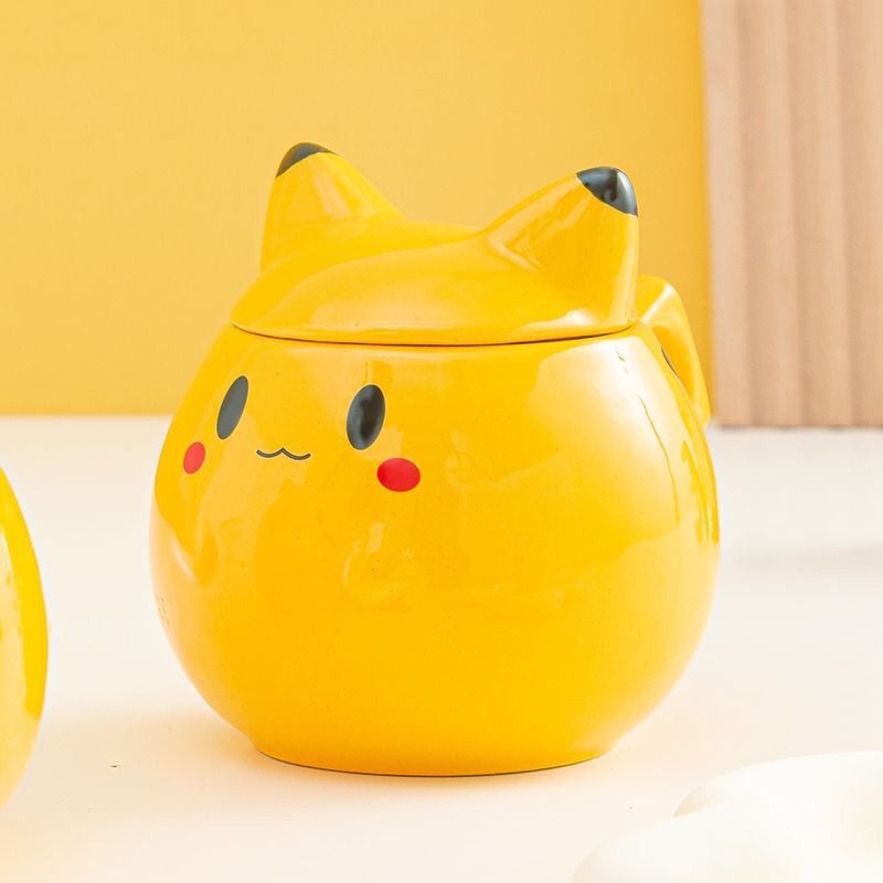 Anime Merchandise Mugs - Kreatywny kubek ceramiczny Pikachu 360ML, figurka