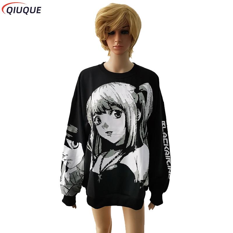Anime Girl Merchandise - Anime Death Note Misa Amane Bluza
