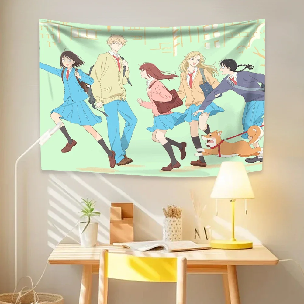 Wall Scroll Tapestry - Japońska kreskówka anime Skip And Loafers