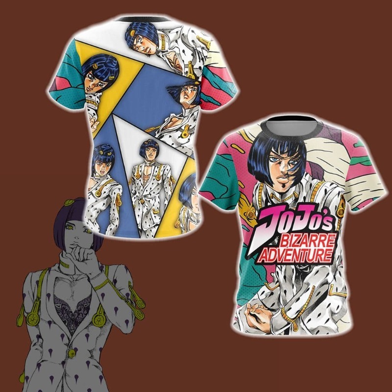 Jojo Anime Merchandise - Koszulka z motywem 2026 New JOJO