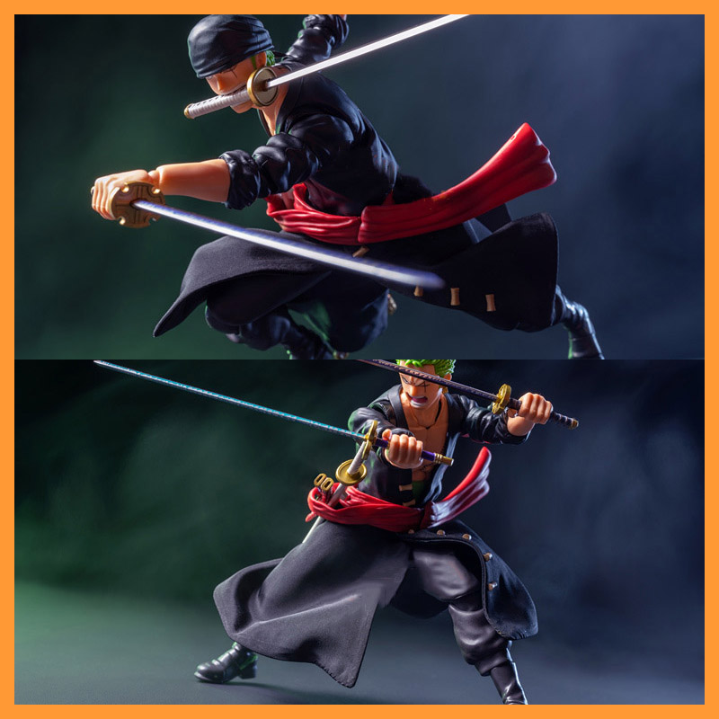 Zoro Anime Merchandise - 【Wysoka Jakość】shf 1/12 Skala Klasyczna Japońska
