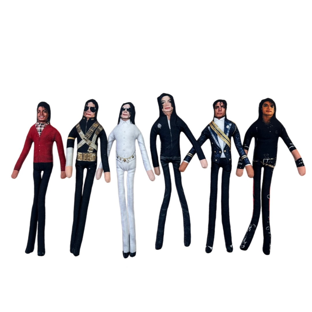 Plush Doll Anime - 1-6 szt. Michael Jackson Cosplay Rekwizyt