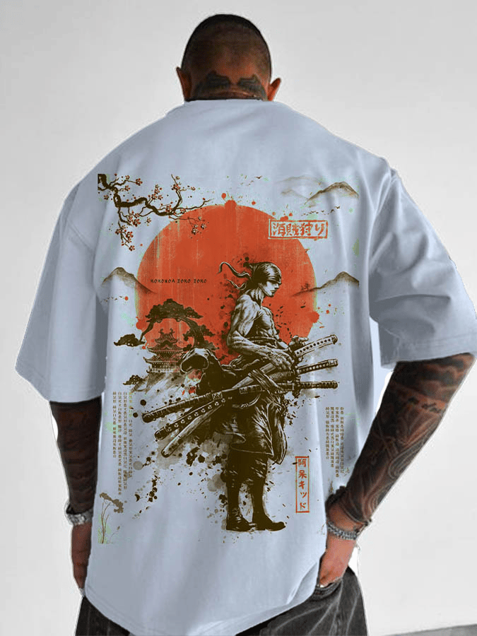 Koszulka z nadrukiem One Piece – Zoro Anime Merchandise recenzja i cena