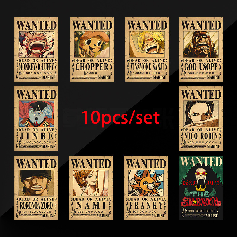 10 szt. Anime One Piece Luffy  – Zoro Anime Merchandise recenzja i cena