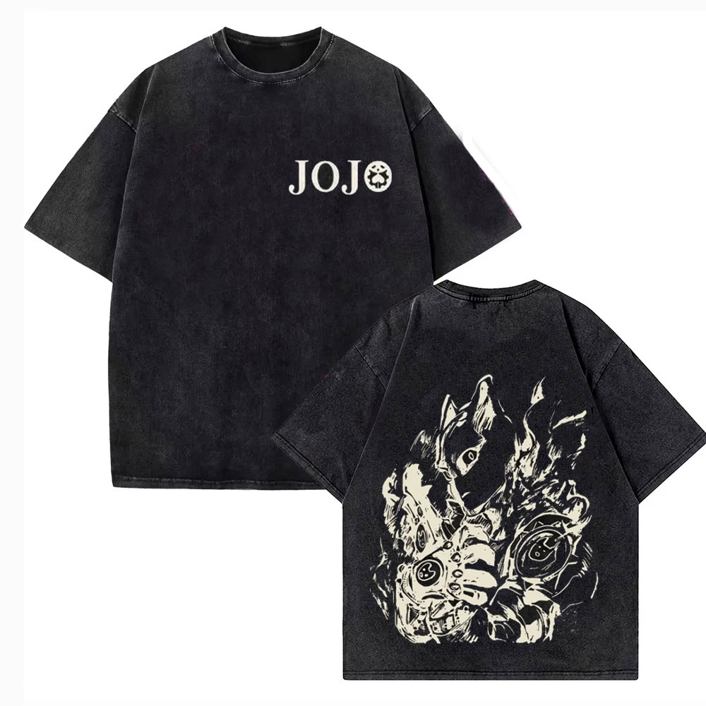 Męska koszulka vintage z efekt – Jojo Anime Merchandise recenzja i cena