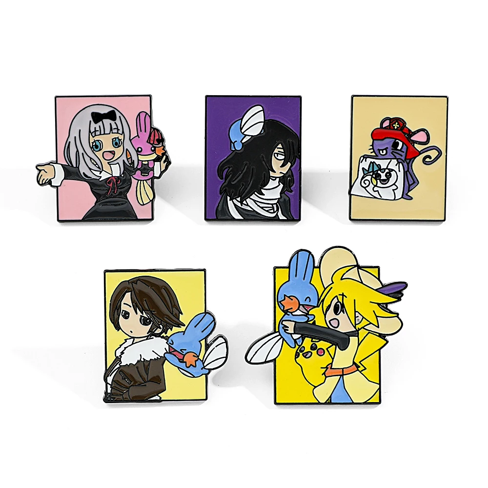 5 szt. Broszki z postaciami z  – Enamel Pin Set recenzja i cena