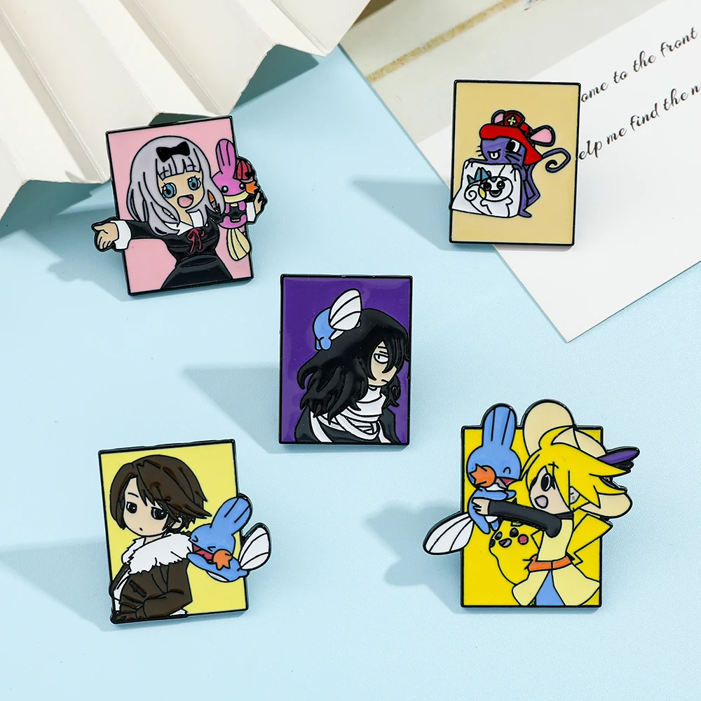 5 szt. Broszki z postaciami z  – Enamel Pin Set recenzja i cena