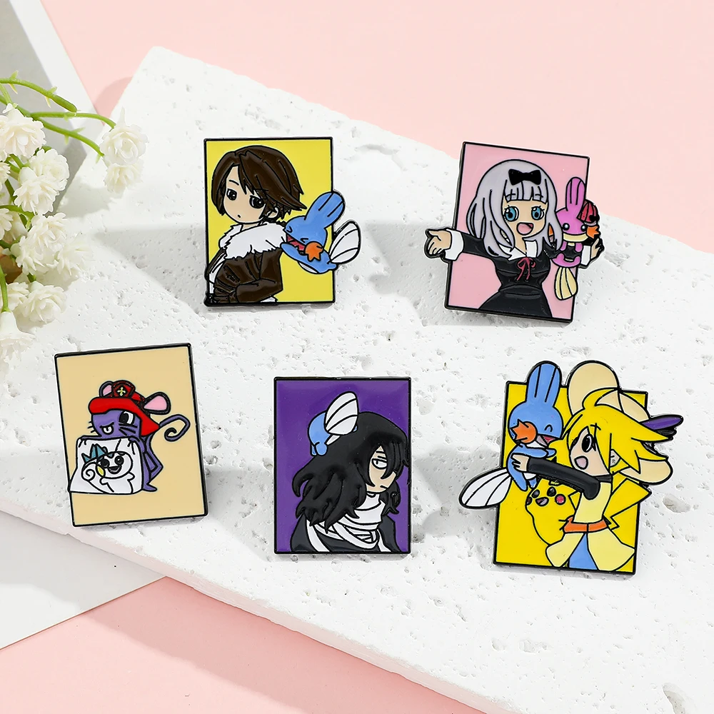 5 szt. Broszki z postaciami z  – Enamel Pin Set recenzja i cena