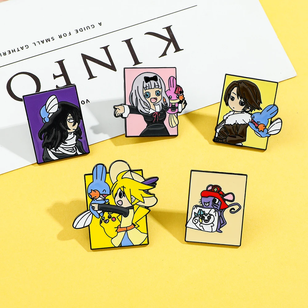 5 szt. Broszki z postaciami z  – Enamel Pin Set recenzja i cena