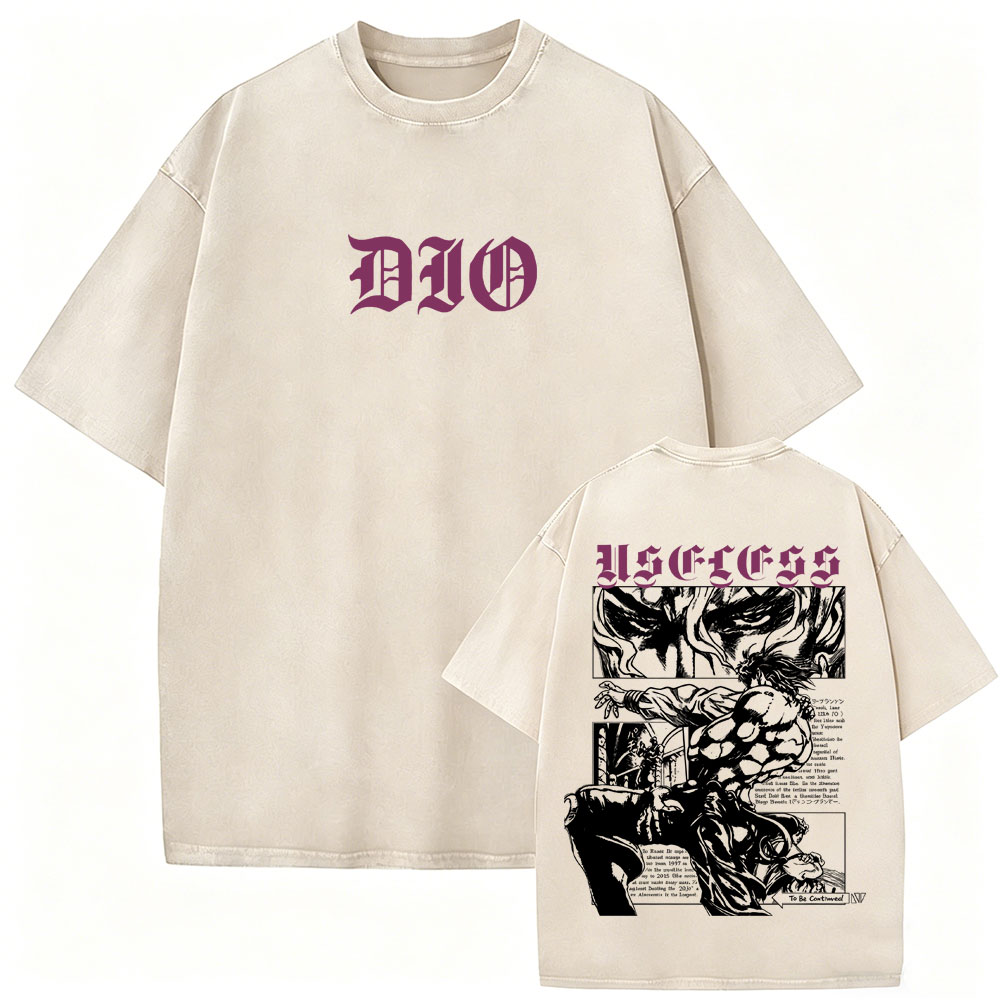 Wymyta Koszulka Vintage Anime  – Jojo Anime Merchandise recenzja i cena