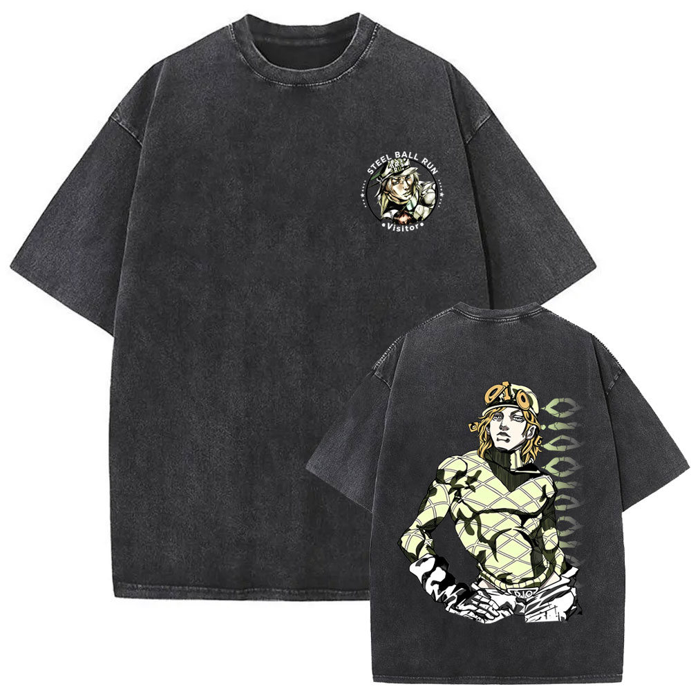 Wymyta Koszulka Vintage Anime  – Jojo Anime Merchandise recenzja i cena