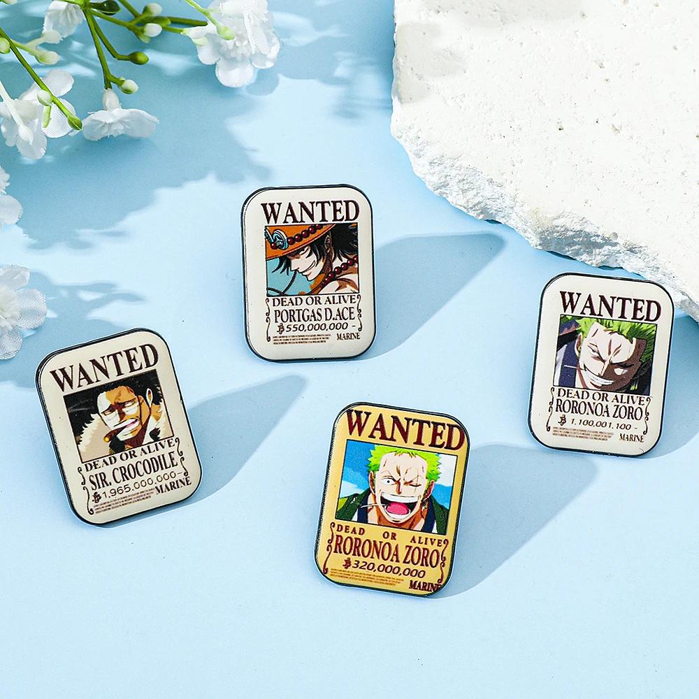 4 szt. Broszka z motywem anime – Enamel Pin Set recenzja i cena
