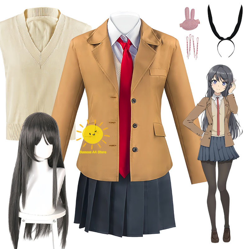 Anime Sakurajima Mai Cosplay R – Anime Girl Merchandise recenzja i cena