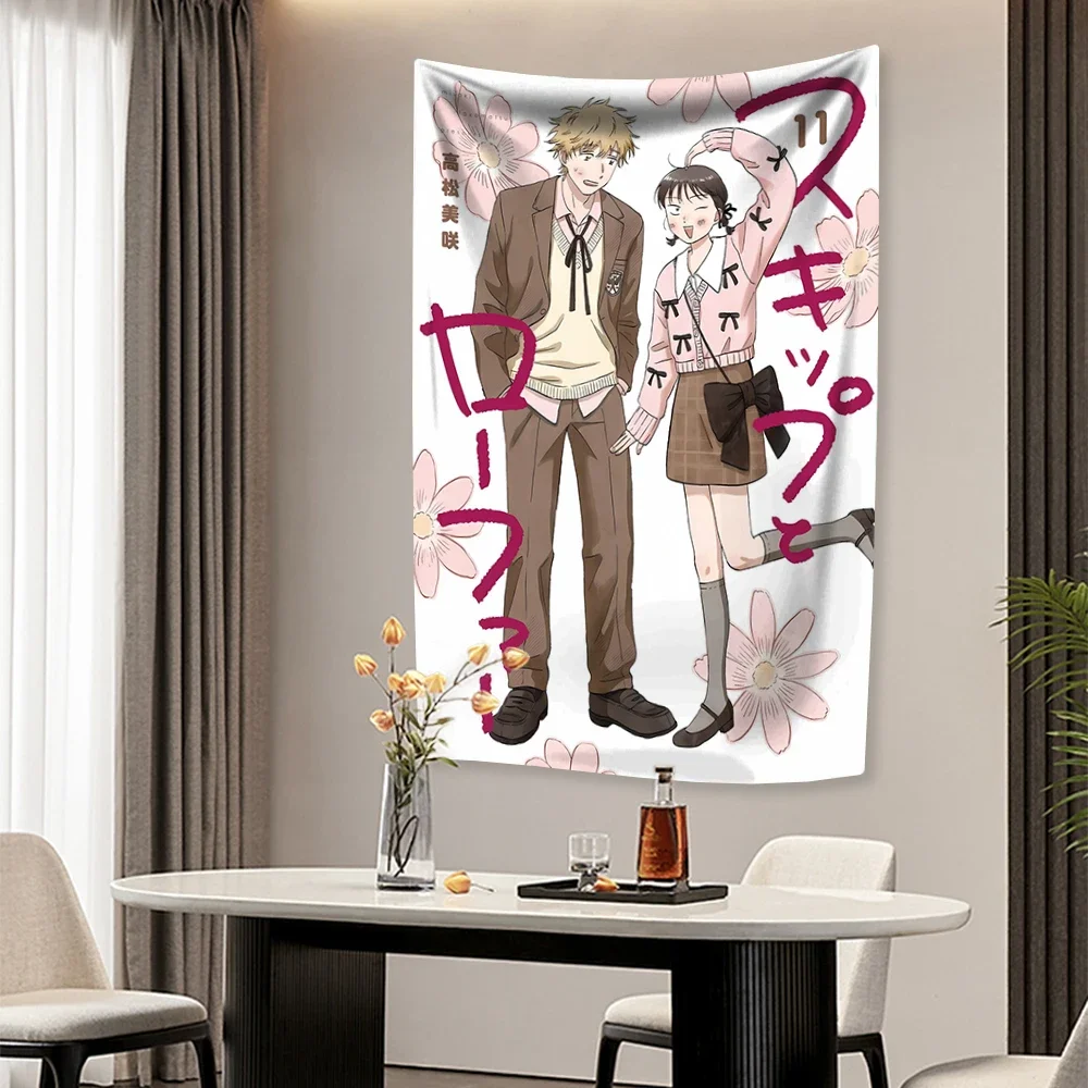 Japońska kreskówka anime Skip  – Wall Scroll Tapestry recenzja i cena