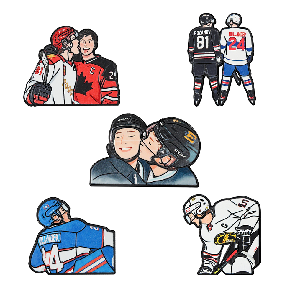 5 szt. Podgrzewane broszki z p – Enamel Pin Set recenzja i cena