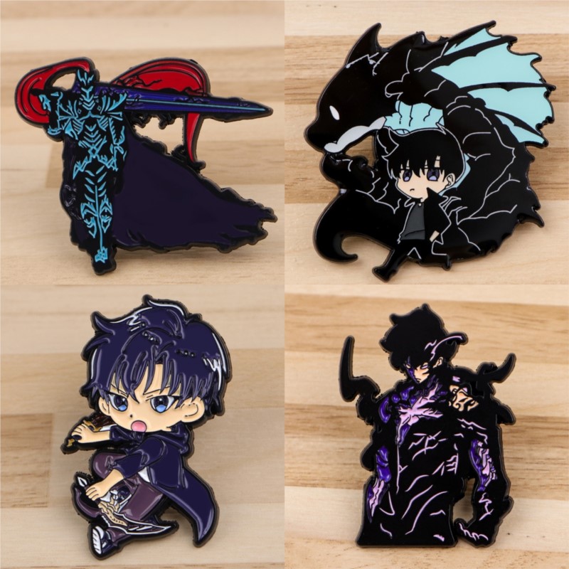Ciemny Odcień Cień Potwór Miec – Enamel Pin Set recenzja i cena