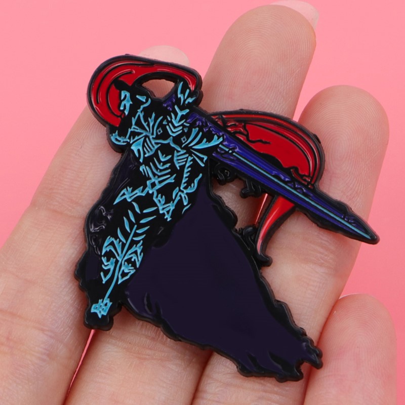 Ciemny Odcień Cień Potwór Miec – Enamel Pin Set recenzja i cena