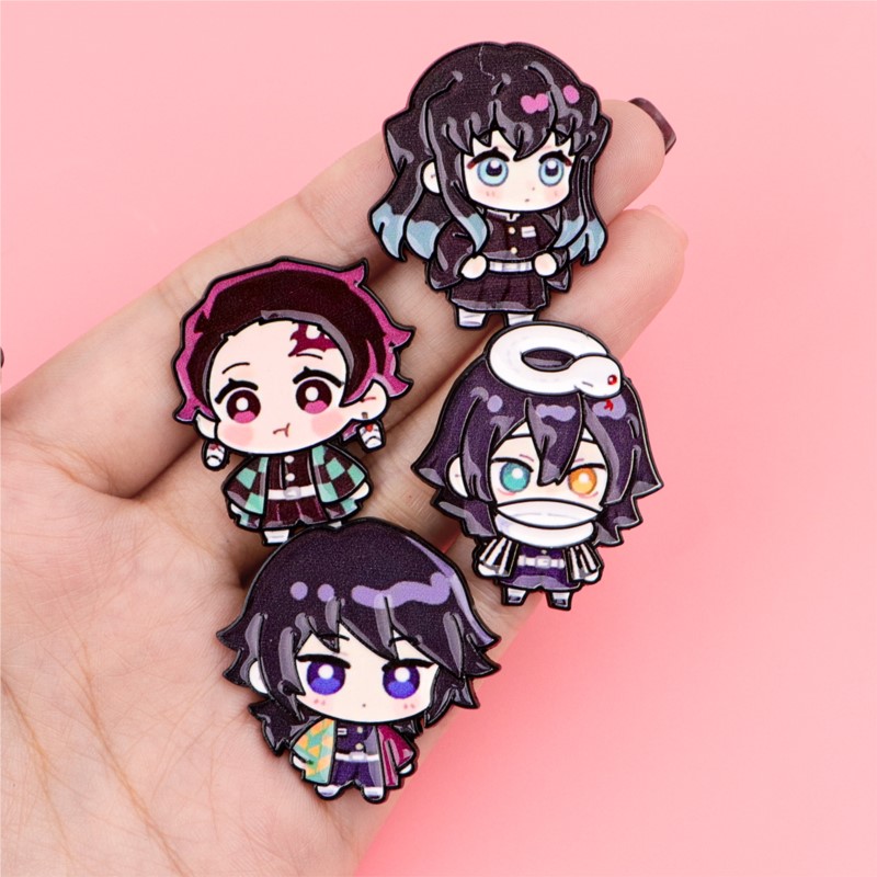 Urocze emaliowane przypinki z  – Enamel Pin Set recenzja i cena