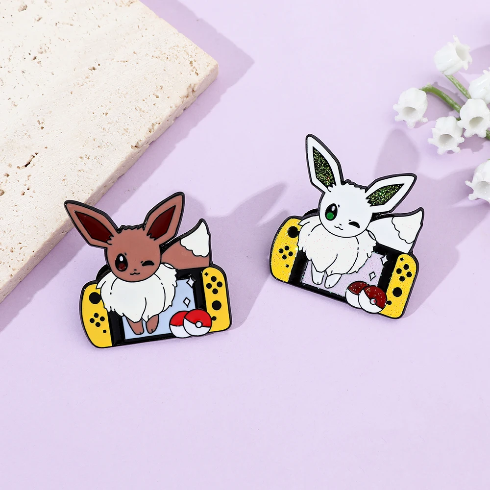 2 szt. Anime Elf Kreskówkowa B – Enamel Pin Set recenzja i cena