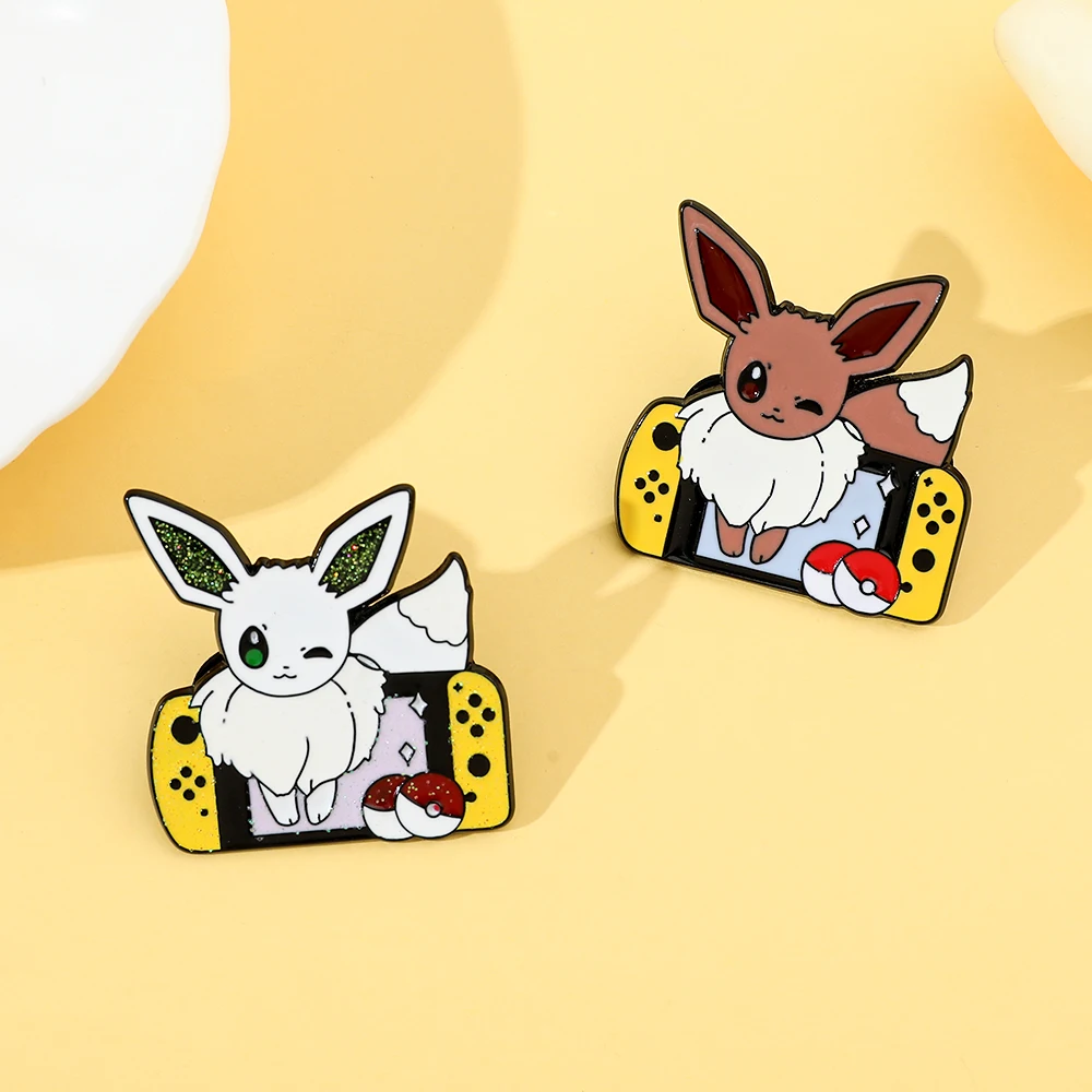 2 szt. Anime Elf Kreskówkowa B – Enamel Pin Set recenzja i cena