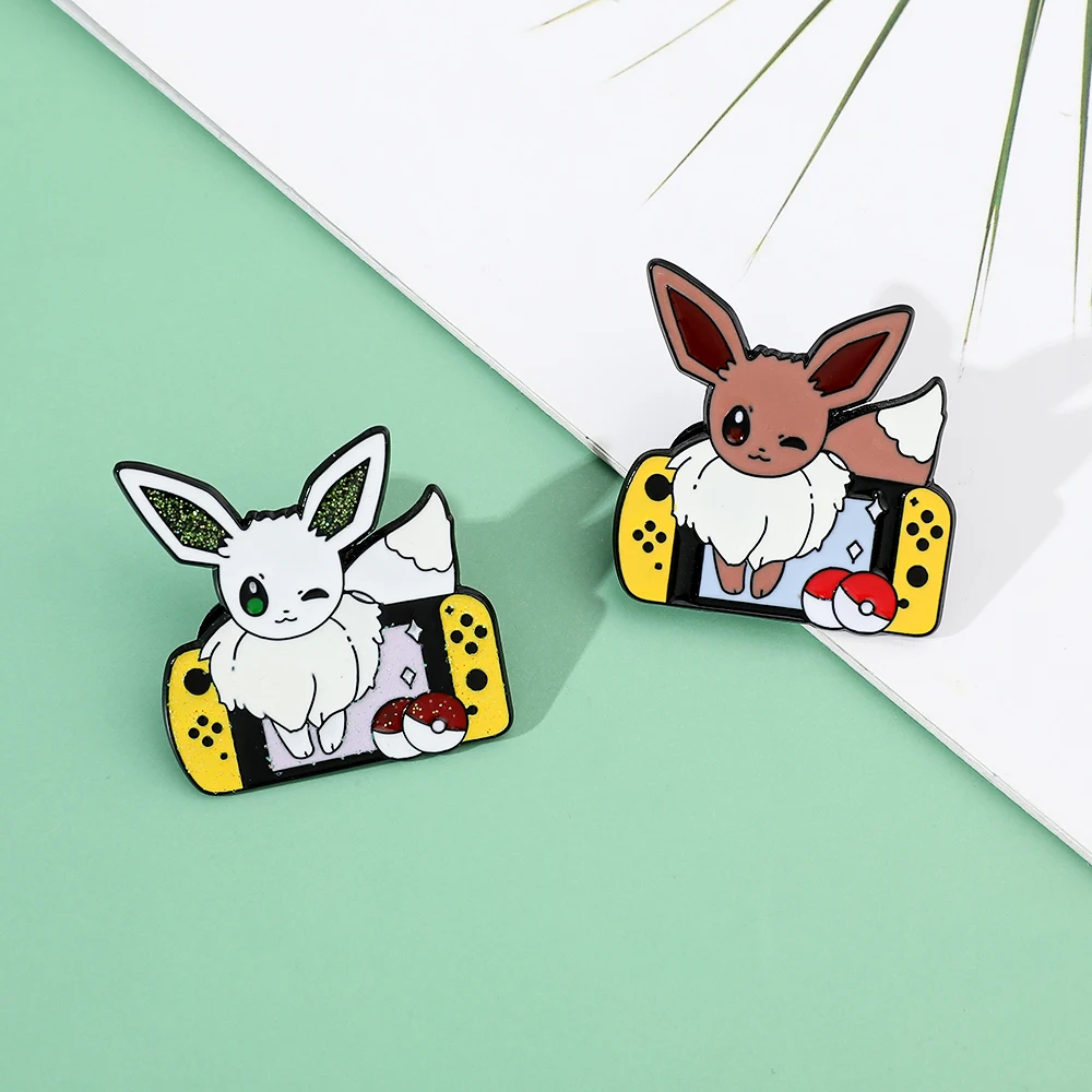 2 szt. Anime Elf Kreskówkowa B – Enamel Pin Set recenzja i cena