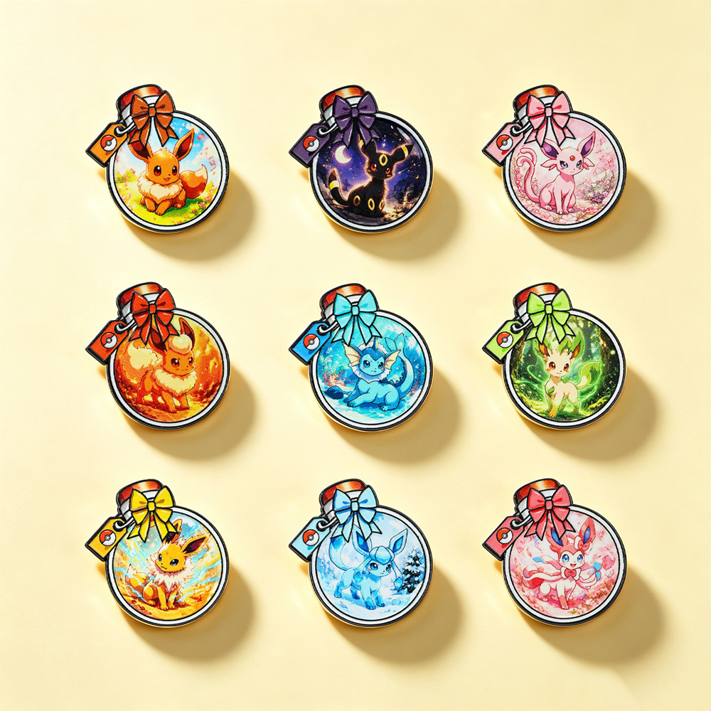 Urocze emaliowane przypinki w  – Enamel Pin Set recenzja i cena