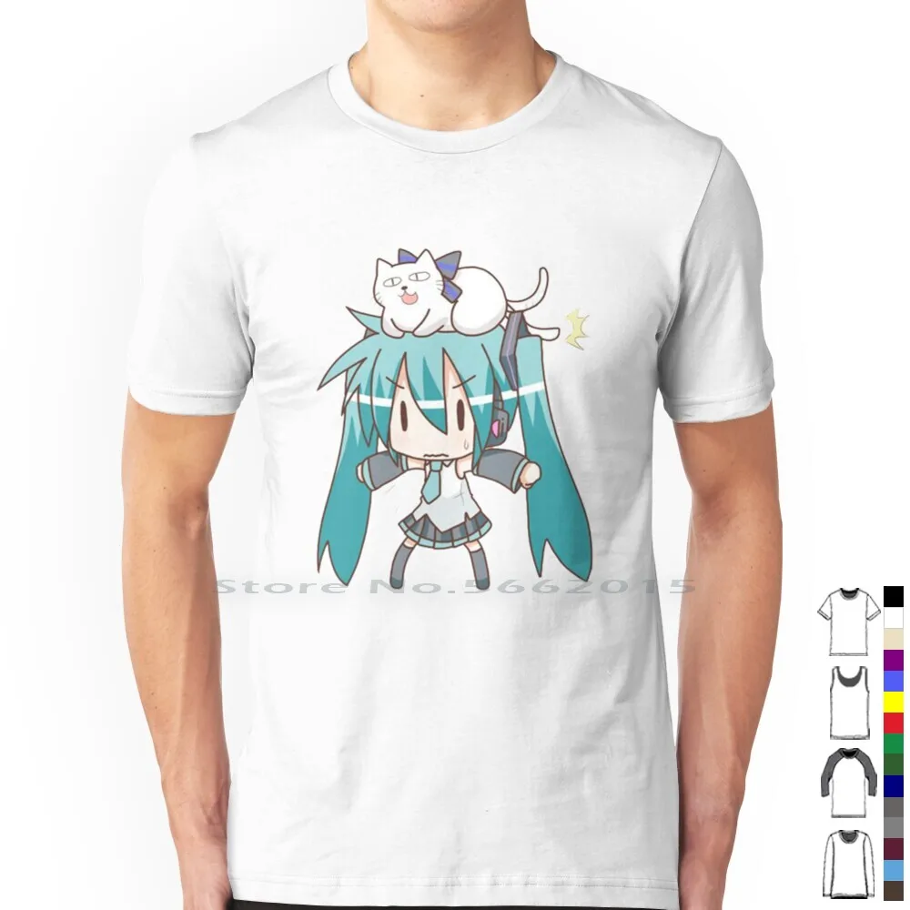 Koszulka Miku 100% bawełna Kaw – Anime Girl Merchandise recenzja i cena