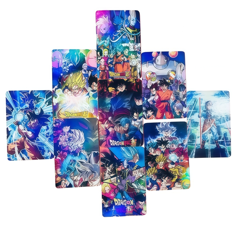 50 szt. holograficznych kart D – Anime Merchandise In Japan recenzja i cena